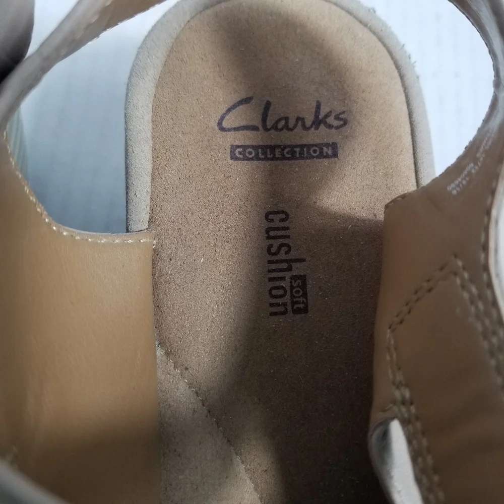 CLARKS COLLECTION SOFT CUSHION WEDGE SHOES SIZE 9